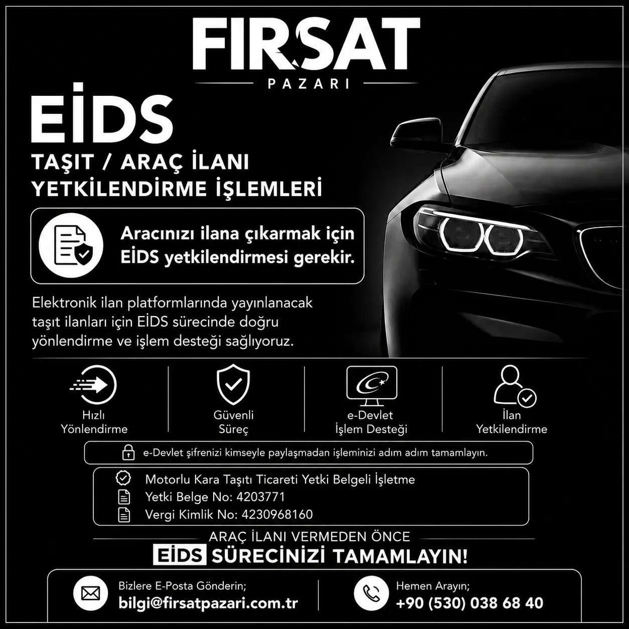 Fırsat Pazarı Araç Alım ve Satım Platformu